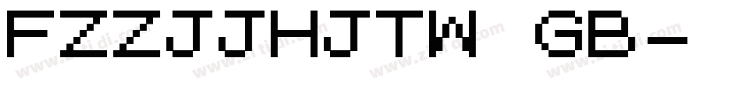FZZJJHJTW GB字体转换